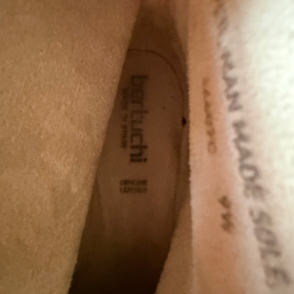 Bertuchi moto lug sole boots with zipper Sz 9.5 - Picture 6 of 11